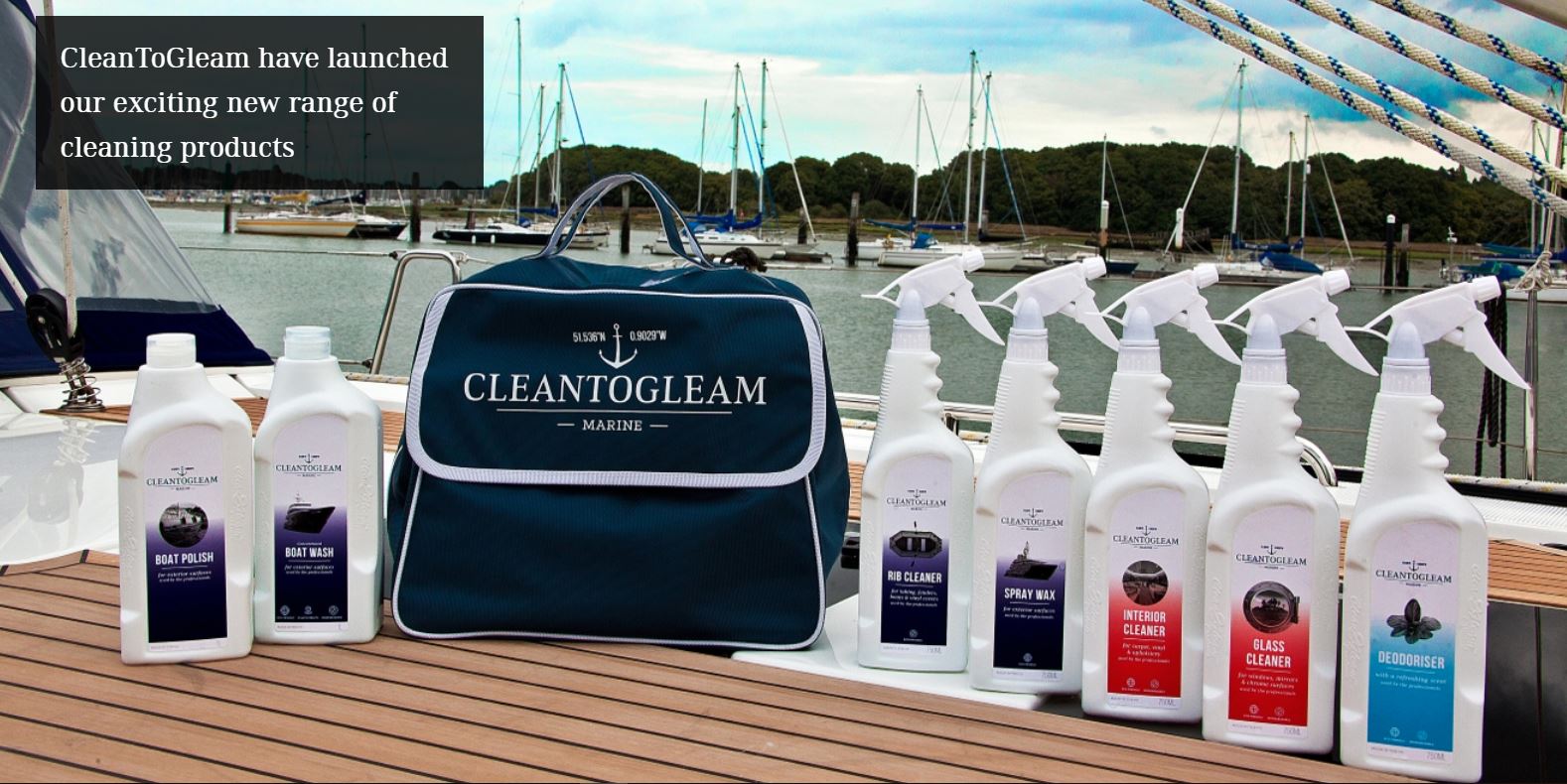 CleantoGleam’s Boat Wash products now available at MCK-Suppliers