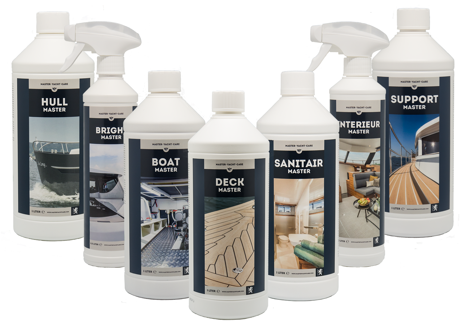 Master Yacht Care, Cleaning products for all maintenance on board